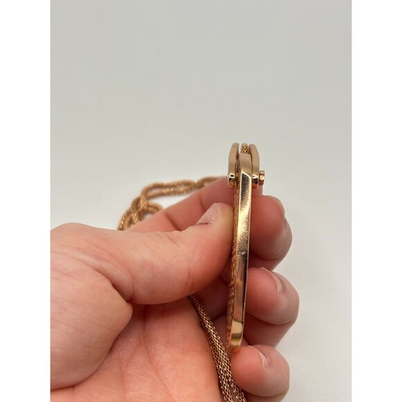 Kendra Scott Filigree Pendant Necklace - Rose Gold Tone - Picture 10 of 10